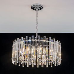 Citilux Ингвар CL334181 Люстра подвесная хрустальная Хром