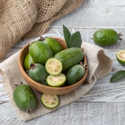 Фотография Фейхоа / 500 гр купить в магазине Афлора