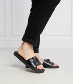 Кожаные шлепанцы oscar Kurt Geiger - черный(8912100149)