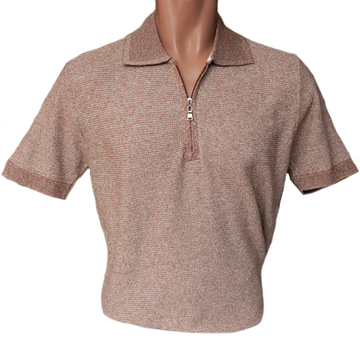 Футболка Поло из хлопка и льна MeleCL (Турция). Р-ры 48-54