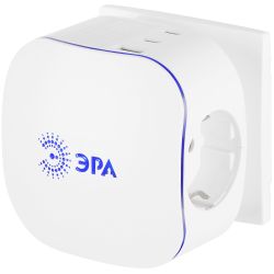 Разветвитель электрический ЭРА SP-3e-3USBAC-W на 3 розетки + 3 USB A+C с заземлением со шторками 16А белый | Тройники