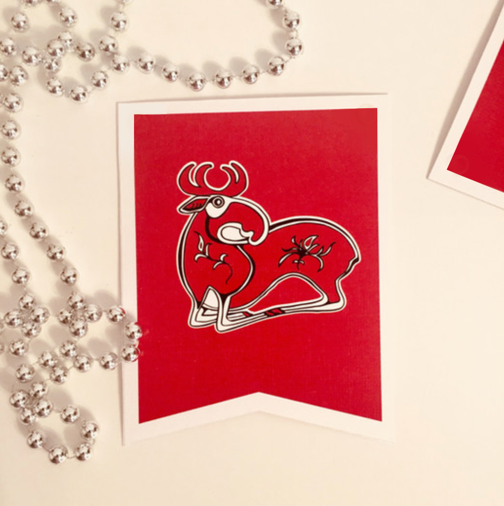 Флажки, красные