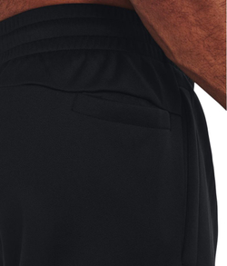 Теннисные брюки Under Armour Men's Armour Fleece - black