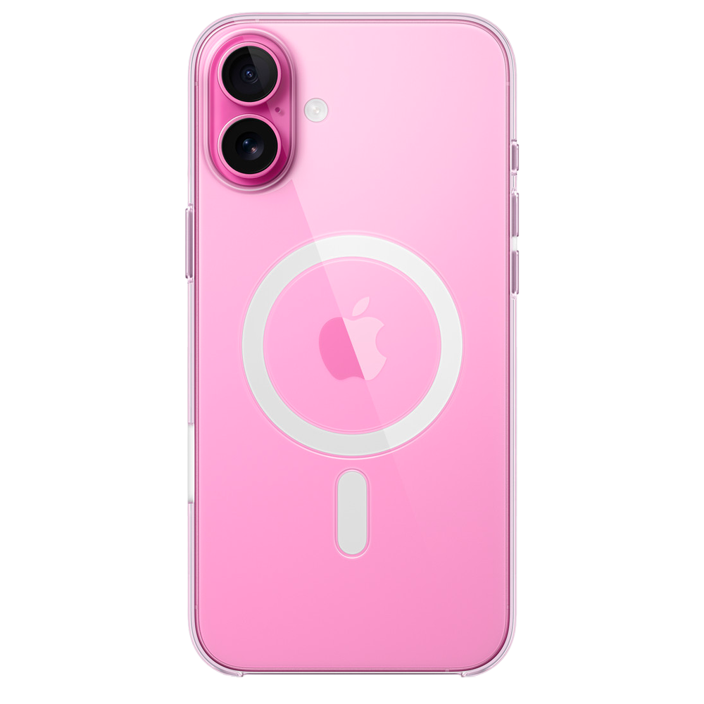 Прозрачный чехол с поддержкой MagSafe Apple Clear Case для iPhone 16 Plus