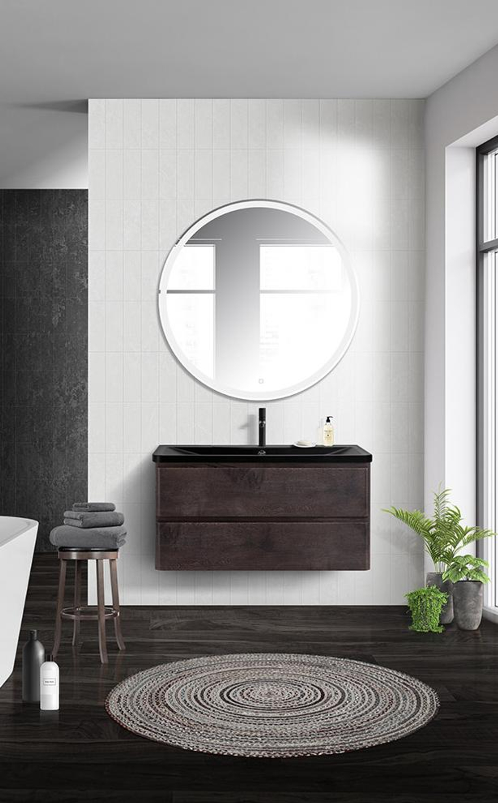 Тумба подвесная под раковину BelBagno ALBANO-1000-2C-SO-RNG