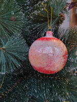 Шар стеклянный "Исакиевский собор",  ручная роспись