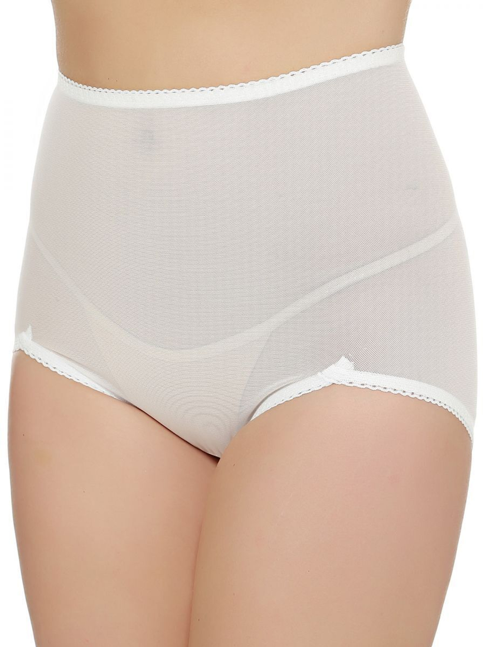 Шифоновые трусы с единственным швом сзади (Размер: S) (Цвет: черный)