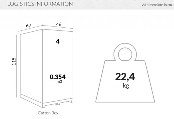 Полубарный стул Cross 65 см, зеленый