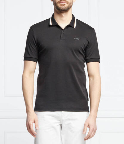 Поло Penrose 38 BOSS BLACK - черный(50469360)