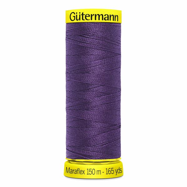 Нитки для трикотажа Gutermann Maraflex 120 (150 метров), 5 кат. | 257 пыльно-фиолетовый
