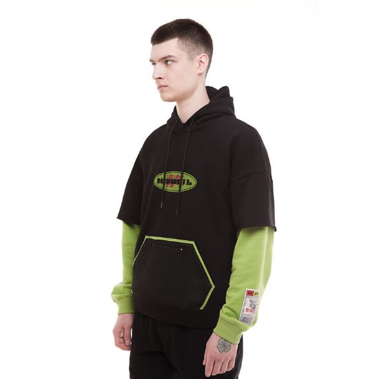 Худи ЮНОСТЬ «Сеть» чёрный