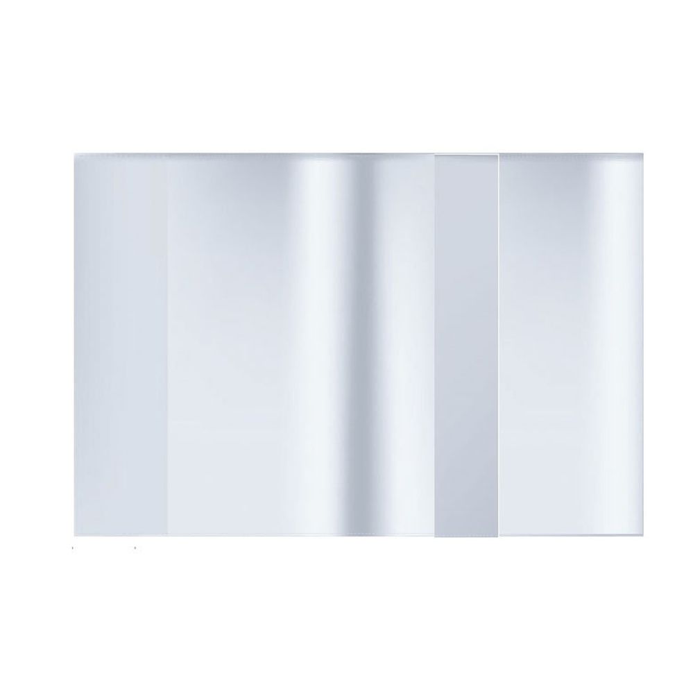 Обложка 220*460мм, для тетрадей и дневников, дидактических материалов, учебников Alingar, универсальная, с прозрачным клапаном, ПВХ, 110 мкм