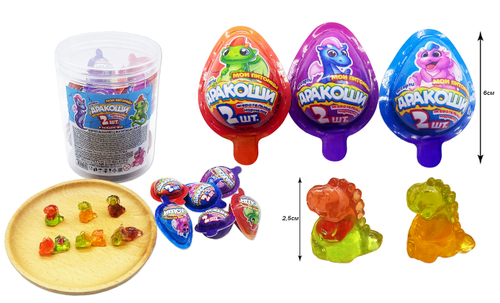 Марм. жевательный Мои питомцы "Дракоши" 12*30шт 7,5г