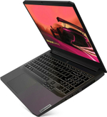 Ноутбук Lenovo ideapad Gaming 3-15ACH6. Производитель CPU: AMD, Линейка CPU: Ryzen 5, CPU: Ryzen 5 5600H, RAM: 8Gb, SSD: 512Gb, GPU: Nvidia RTX3060 6Gb, Диагональ: 15.6", Разрешение: 1920*1080, Тип экрана: IPS 120hz, OS: DOS, BackLight: RGB, Цвет: чёрный