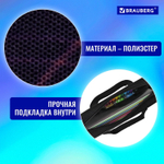 Папка на молнии с ручками BRAUBERG А4 1 отделение полиэстер 80 мм "Fireball" (2 штуки в упаковке)