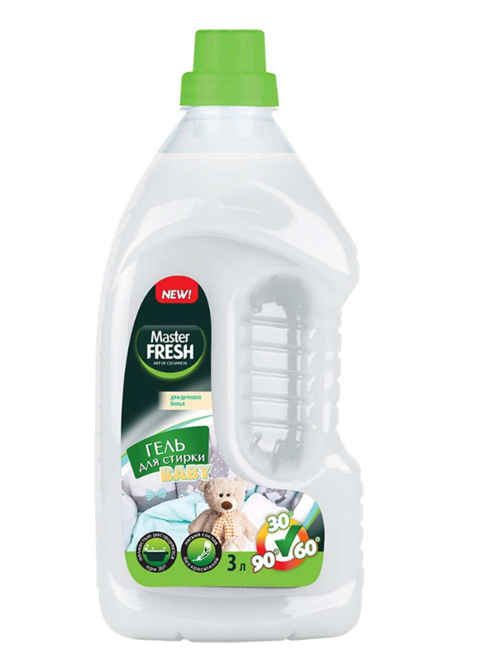 Гель для стирки детского белья Master Fresh Baby, 3 л