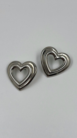 Серьги Сердца Avon