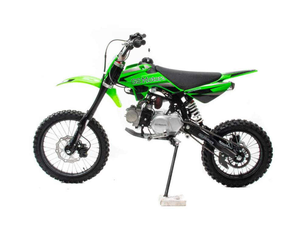 Питбайк 125 Motoland GS Motors S12 17/14 Зеленый