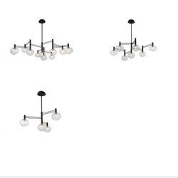 Люстра на штанге TEMPER L10 Black