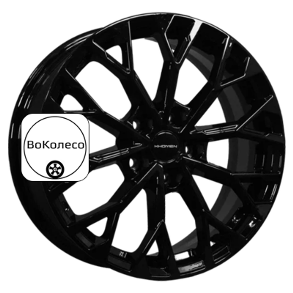 7x17/5x114,3 ET37 D66,5 KHW1718 (Jolion) Black Khomen Wheels