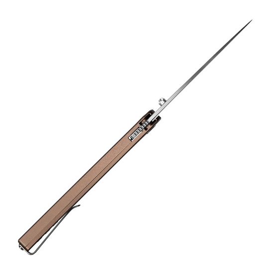 Нож CJRB J1965-CP Lanky с клинком из стали AR-RPM9, рукоять Алюминий