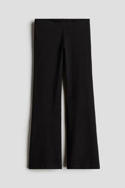 H&M Легинсы-клеш, черный