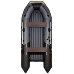 Лодка ПВХ Мастер Лодок Таймень NX3800НДНД Pro Графит / Чёрный