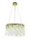 6073P/8A PLATING BRASS+CLEAR (1) Люстра NW