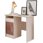 Стол компьютерный № 4 Ясень шимо светлый / Ясень шимо темный