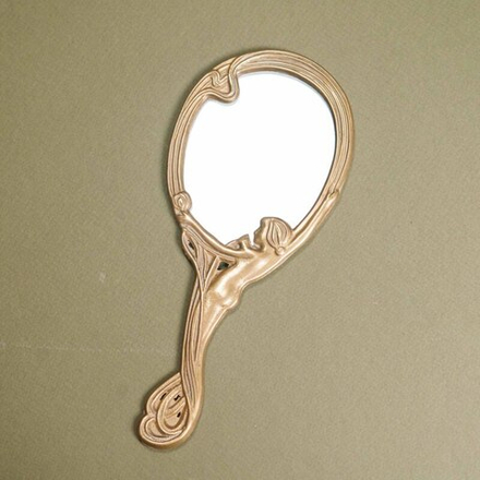 Ручное зеркало в стиле АР-нуво