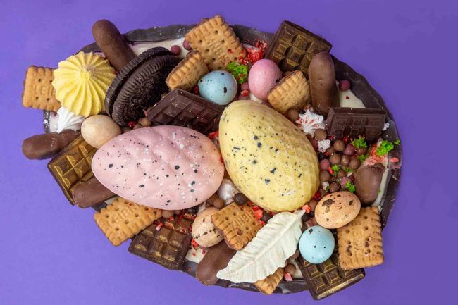 Пасхальное шоколадное яйцо «Перепелиное чудо», 600 г