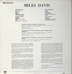 Miles Davis / Volume 1 (LP)