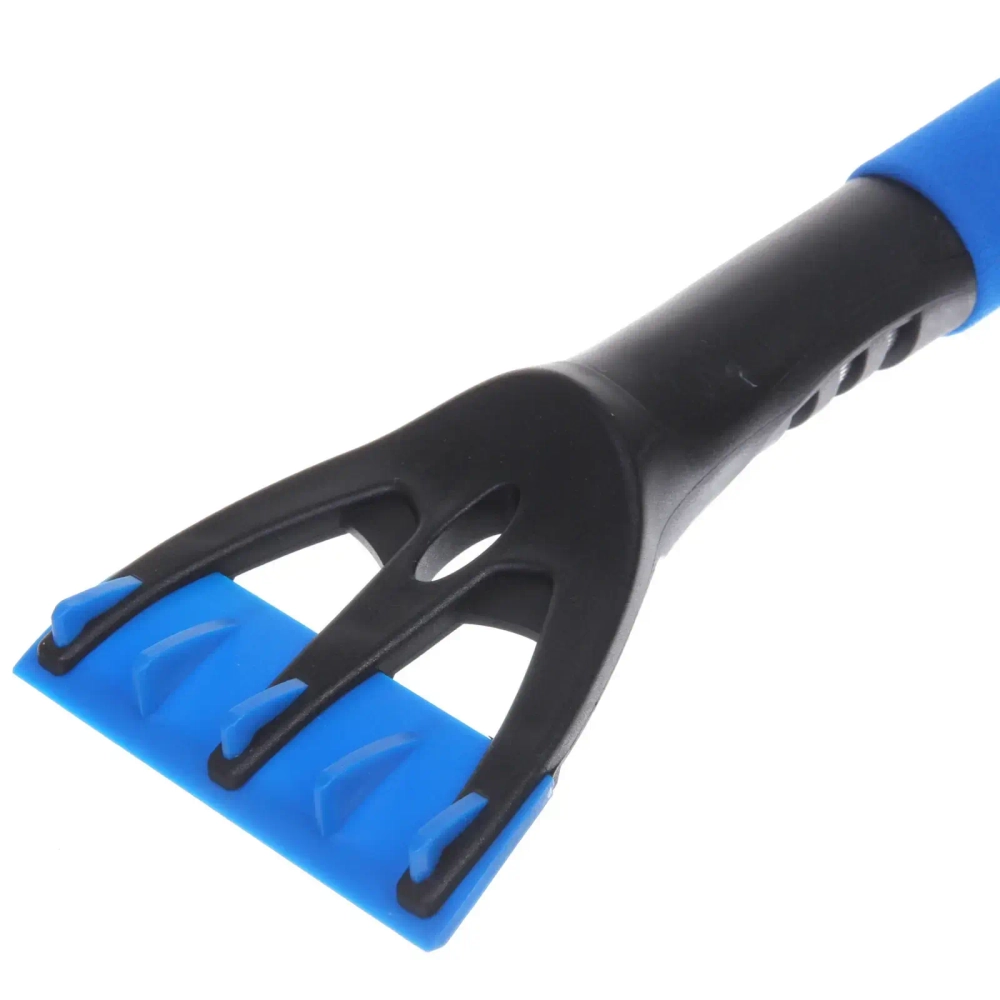 Щетка автомобильная WA-B201, 60 см, со скребком 10 см, синий ворс