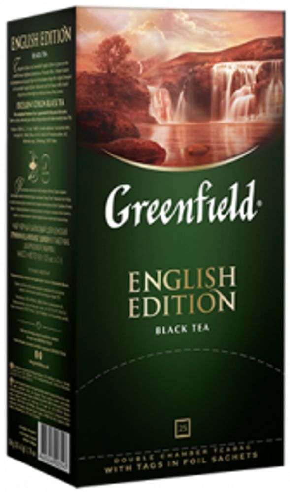 Чай черный Greenfield, English Edition, 25 пак