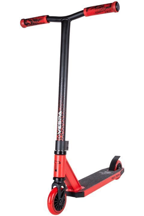 Cамокат трюк vespa red 1/4