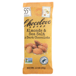 Chocolove, миндаль и морская соль в темном шоколаде, 55% какао, 37 г (1,3 унции)
