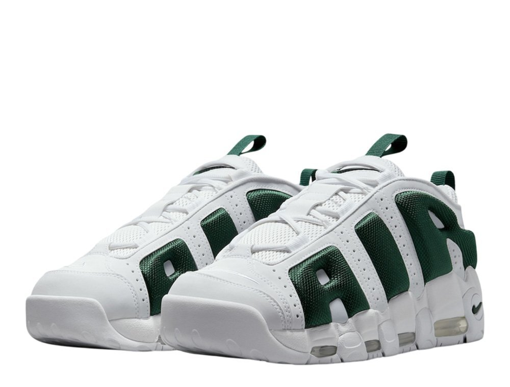 Баскетбольные кроссовки Nike Air More Uptempo Low White Shoes