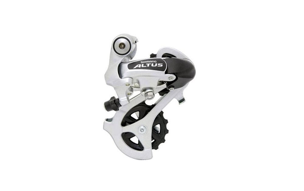 Переключатель задний Shimano Altus, M310, 7/8 скоростей, серебристый, без упаковки