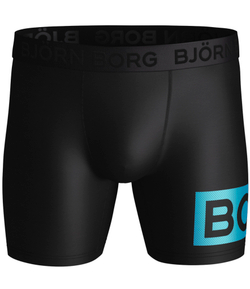 Мужские спортивные боксеры Björn Borg Radiate Per Shorts - black green