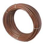 Капельная трубка двухслойная шаг 33см, стенка 1,2мм, коричневая, 50м