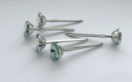 Стразы 22 мм на двойной ножке