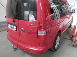 Фаркоп оцинкованный Galia V067C для Volkswagen Caddy 2004-(паспорт и сертификат в комплекте)(без электрики)