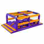 Надувное препятствие (модуль) для полосы препятствий «Искорка», 5,6×3×2,5 м