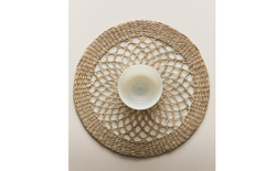 Zara Home сервировочная салфетка из смесовой ткани, диаметр 38 см · 9262/023