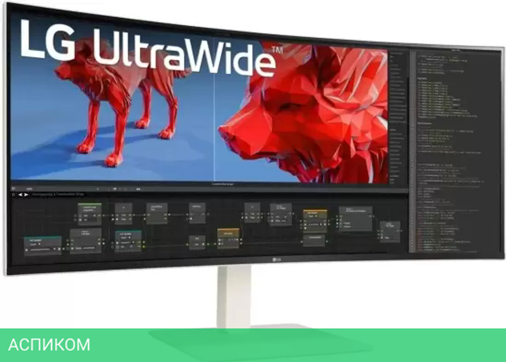 Игровой монитор LG UltraWide 38WR85QC-W
