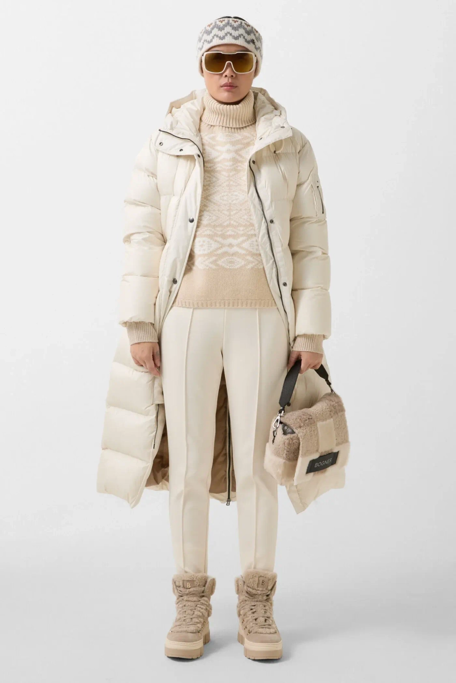 Свитер BOGNER SPORT NADIN в молочном цвете