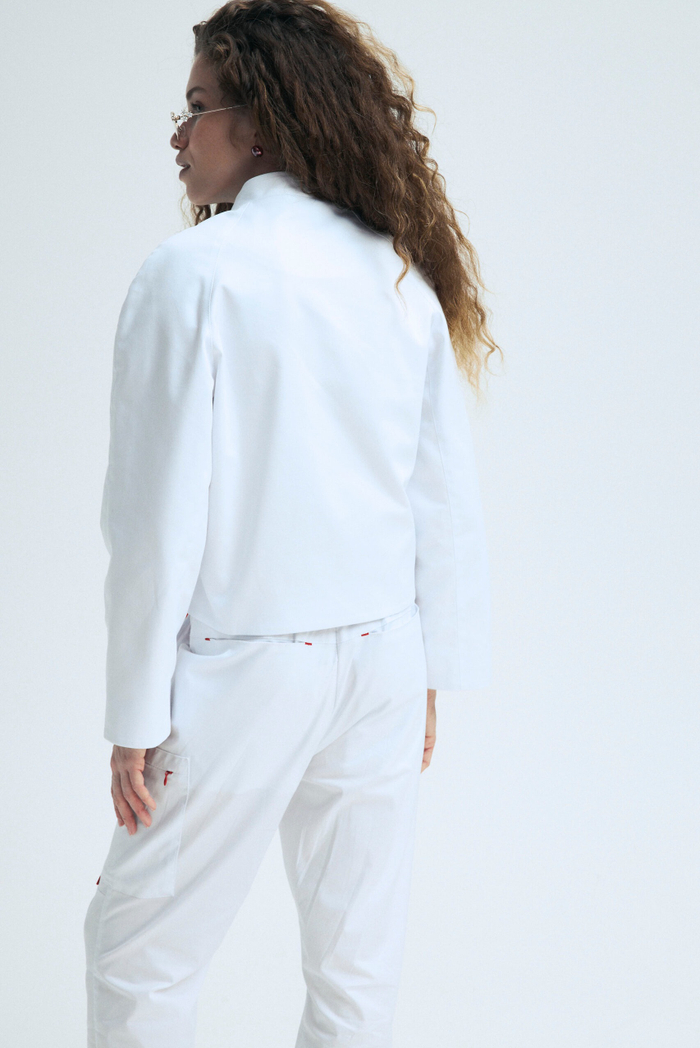 Халат-кимоно медицинский женский Мияби, белый