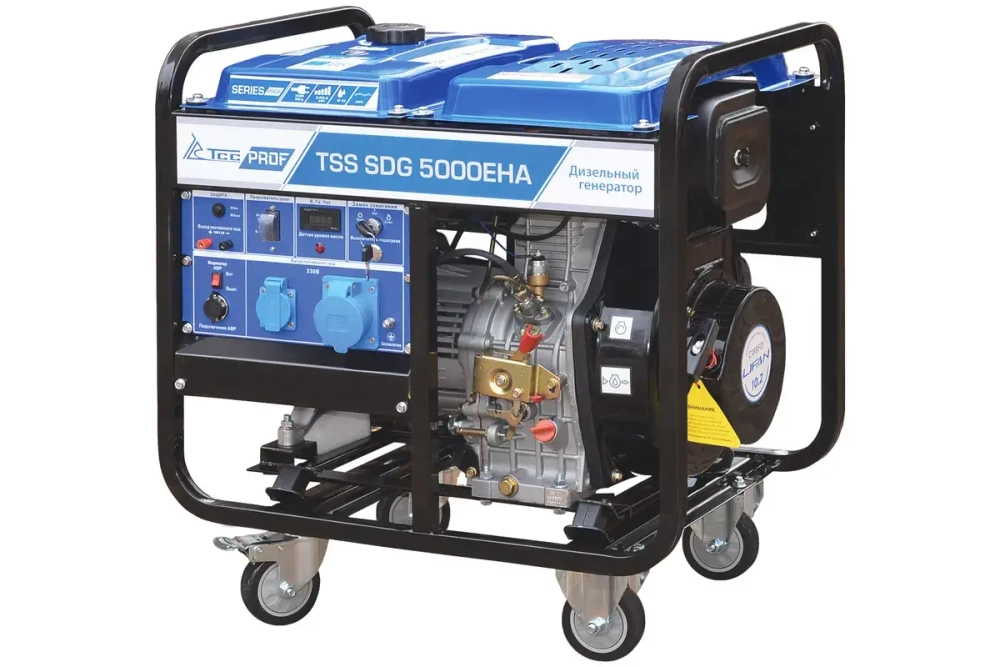 Дизельный генератор (5 кВт) TSS SDG 5000EHA