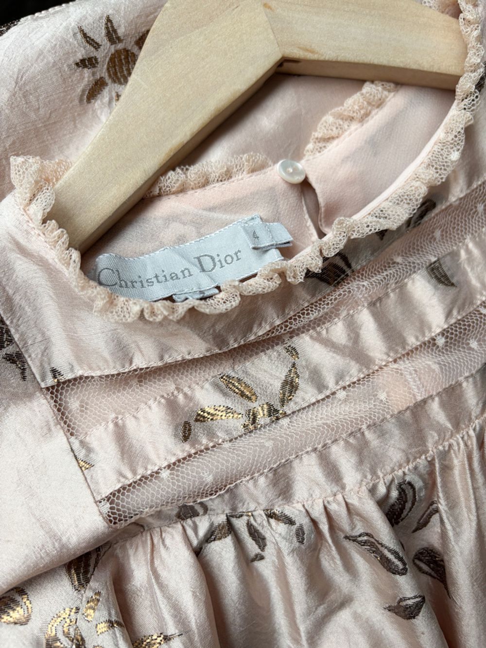 Шелковое платье Christian Dior, 104