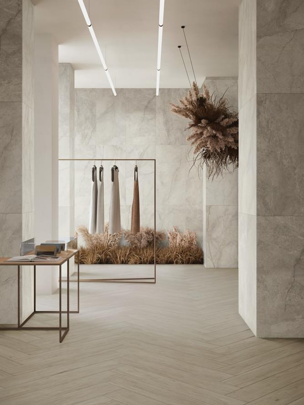 Vitra Oakwood Бежевый 20x120